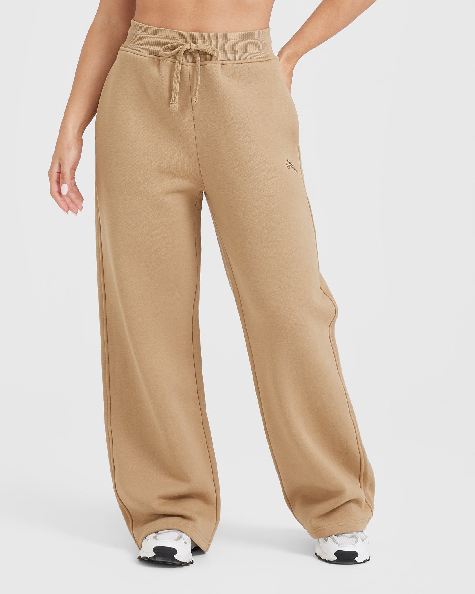 All Day Straight Leg Joggers | Dune Brown