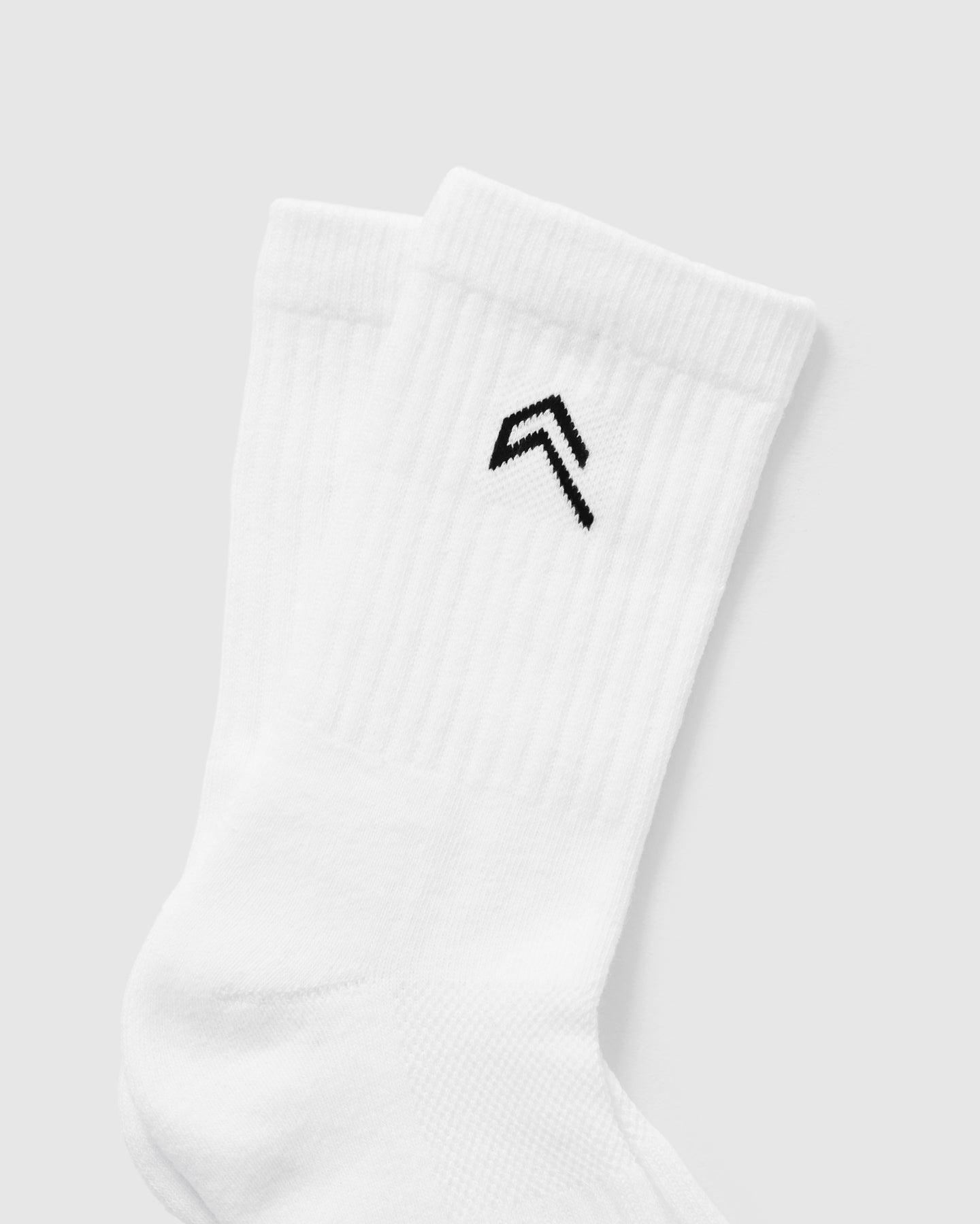 Crew Socks 3 Pack | White/Black - Image 4
