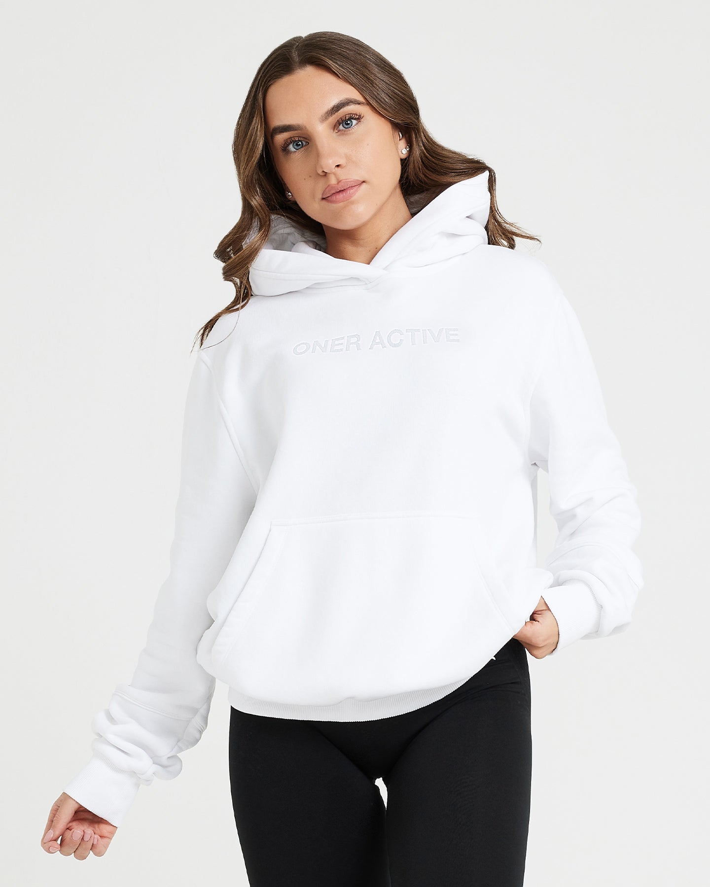 Classic Lounge Oversized Hoodie | White