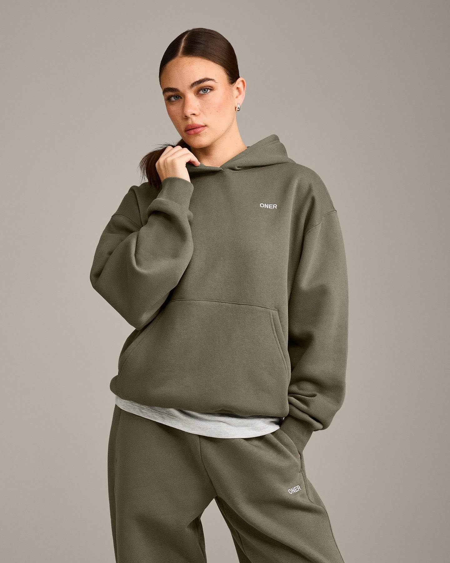 Foundations Cosy Hoodie | Alpine Green
