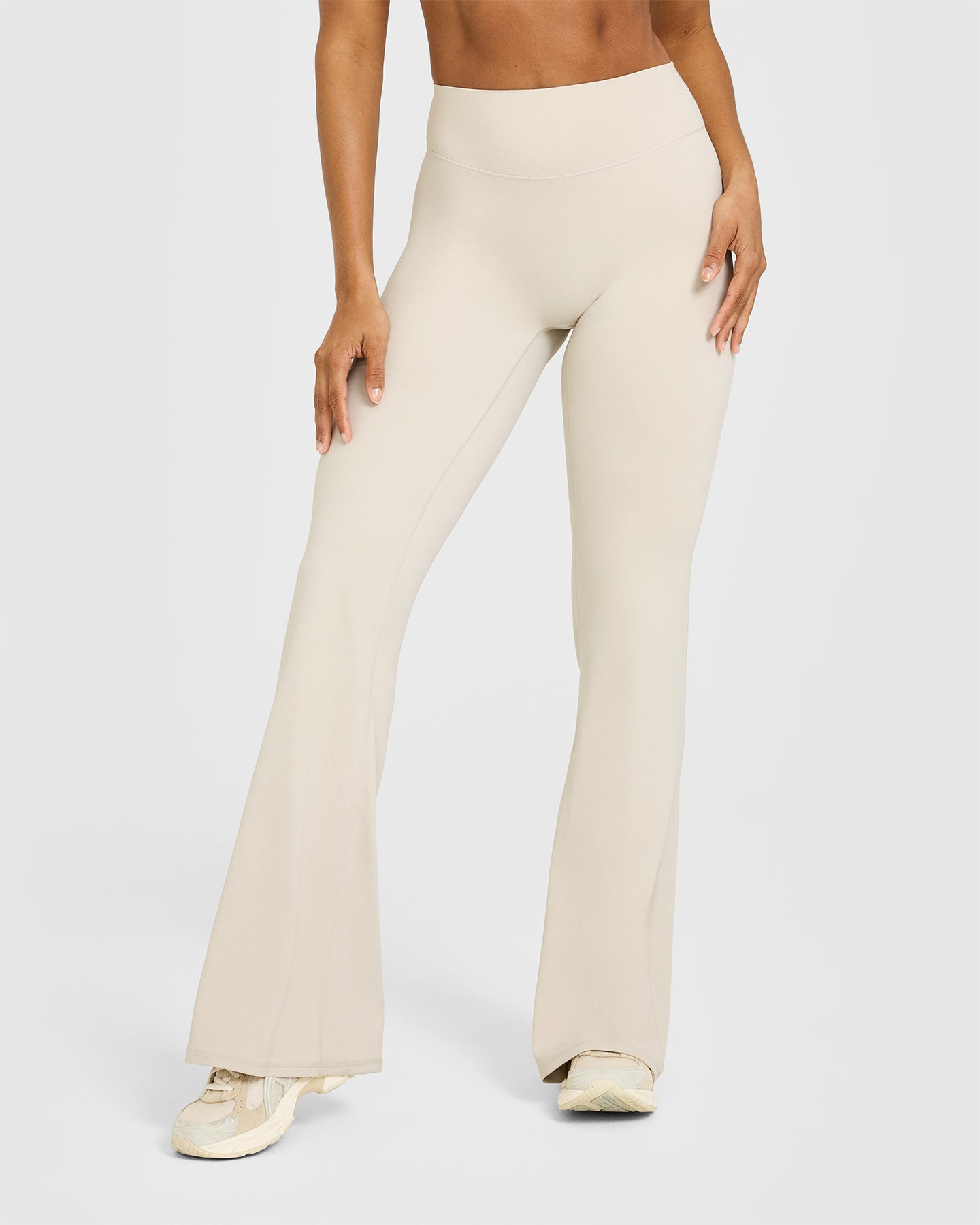 SoftMotion Flared Bottoms with White Logo | Sand - Image 2