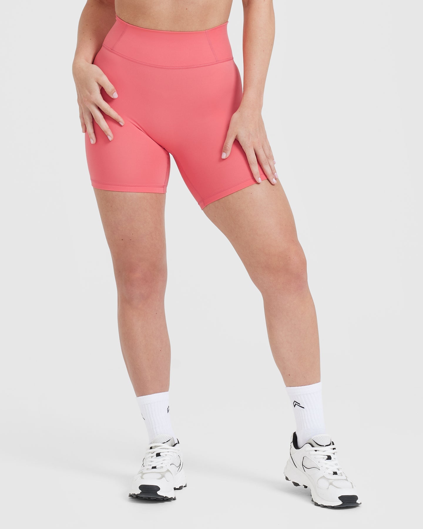 Timeless High Waisted Shorts 6" | Amplify Pink