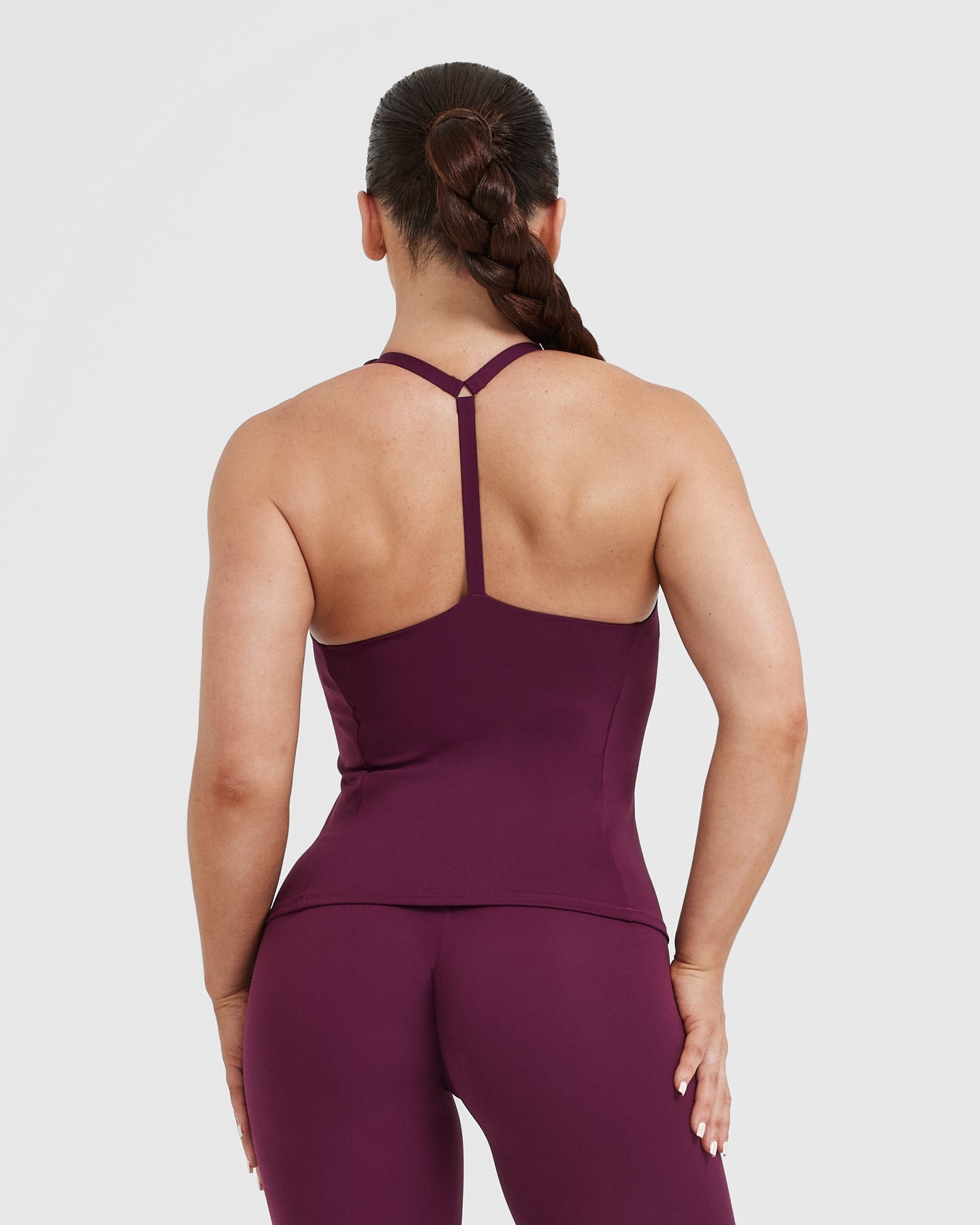 Timeless Square Neck Vest | Ripe Fig - Image 2