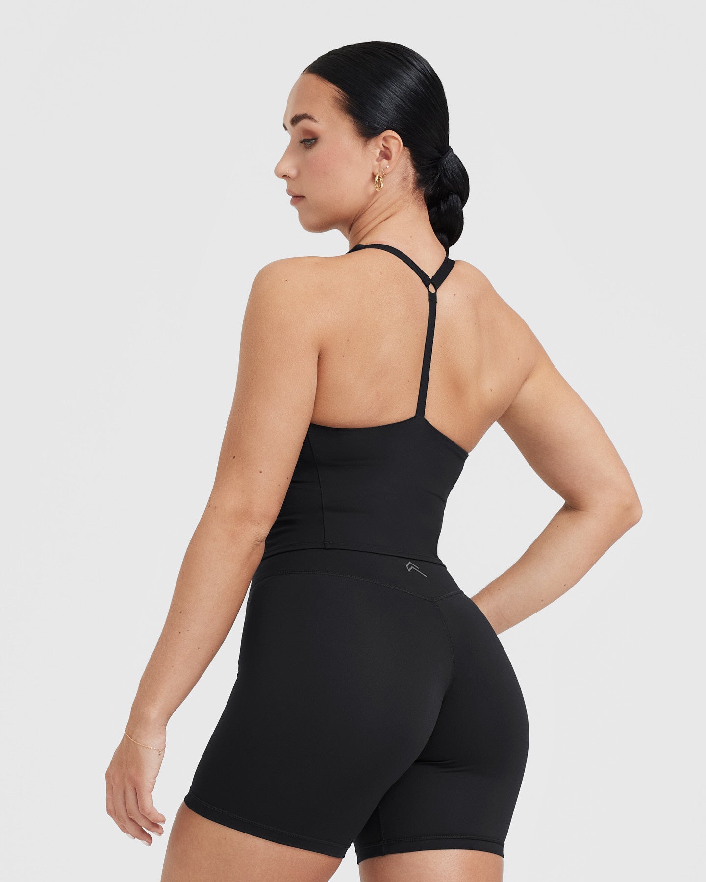 Timeless Square Neck Mid Vest | Black - Image 2